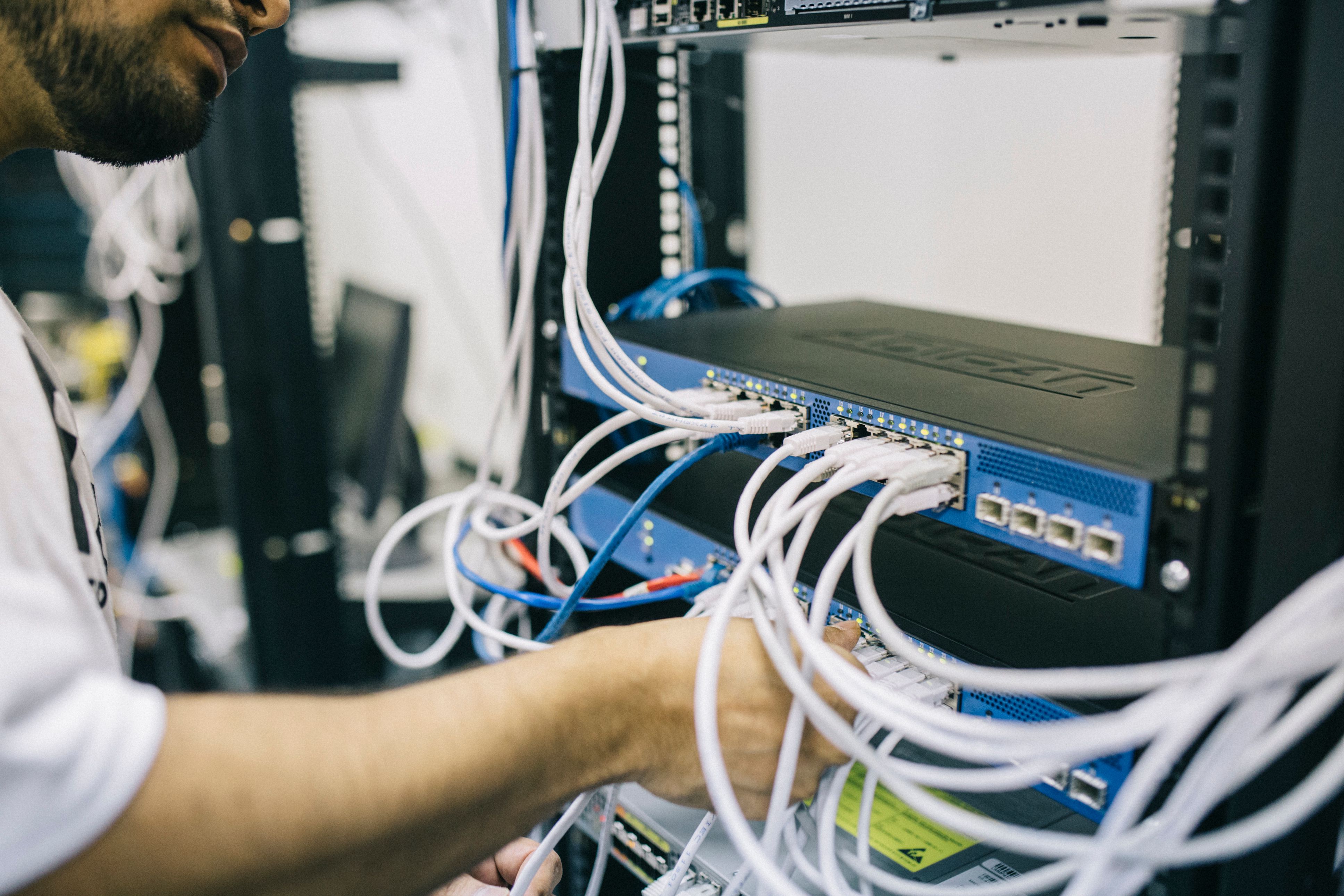 Colocation facility interior